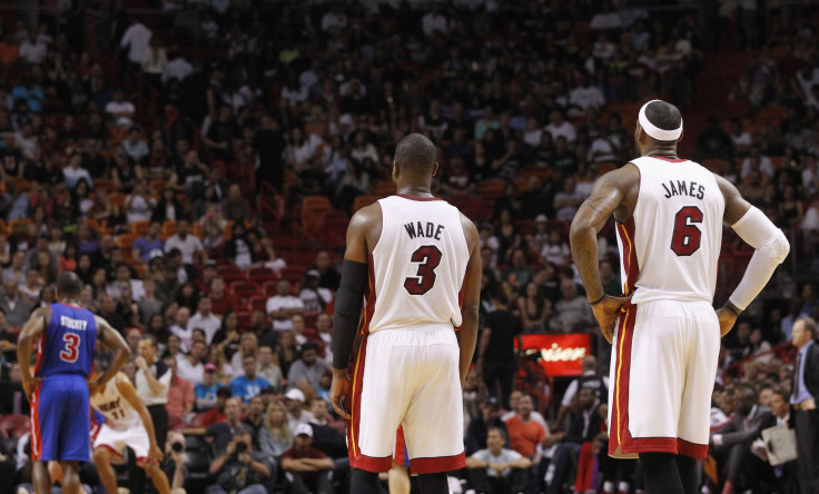 Dwyane Wade LeBron James Miami Heat