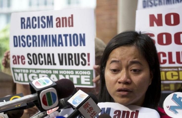 Migrant workers in Hong Kong