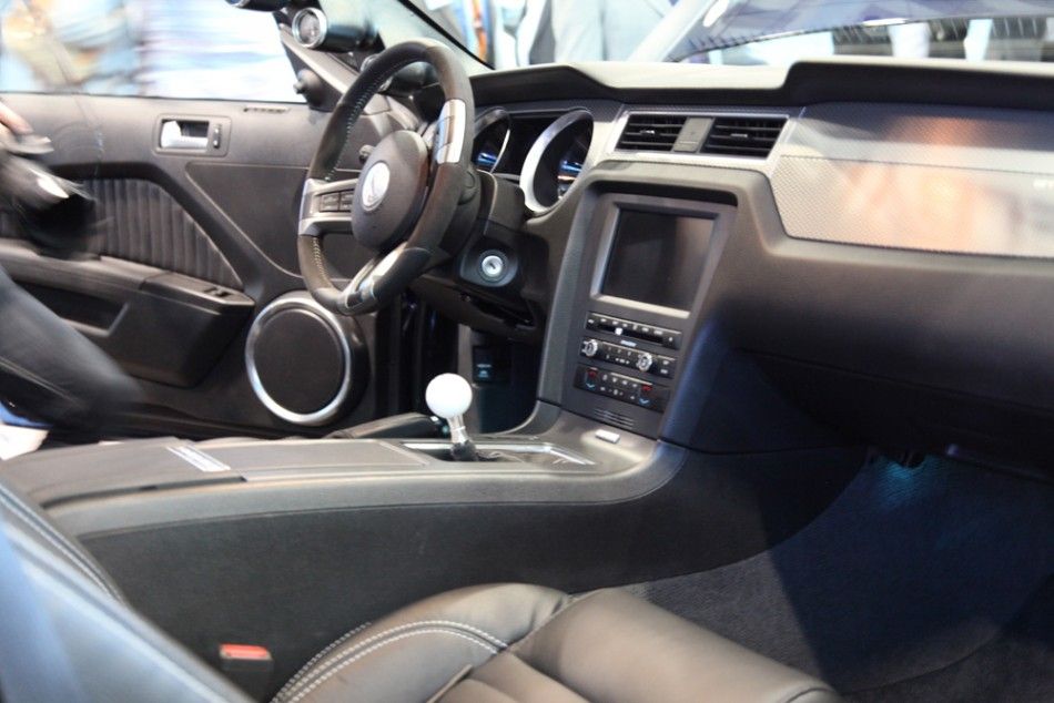 Interior of the Shelby 1000 at the New York International Auto Show 2012.
