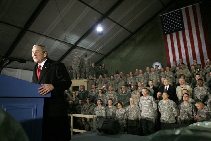 George Bush in Afghanistan