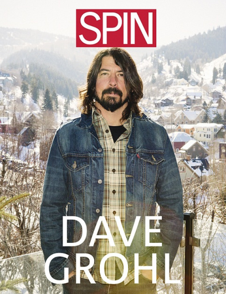 Spin Magazine Cover Dave Grohl