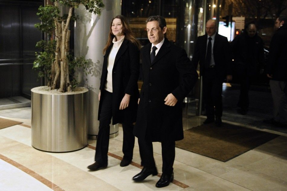 French Presidential Election 2012 Carla Bruni Joinson the Campaign Trail