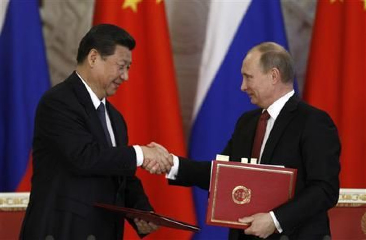 Xi Jinping and Vladimir Putin