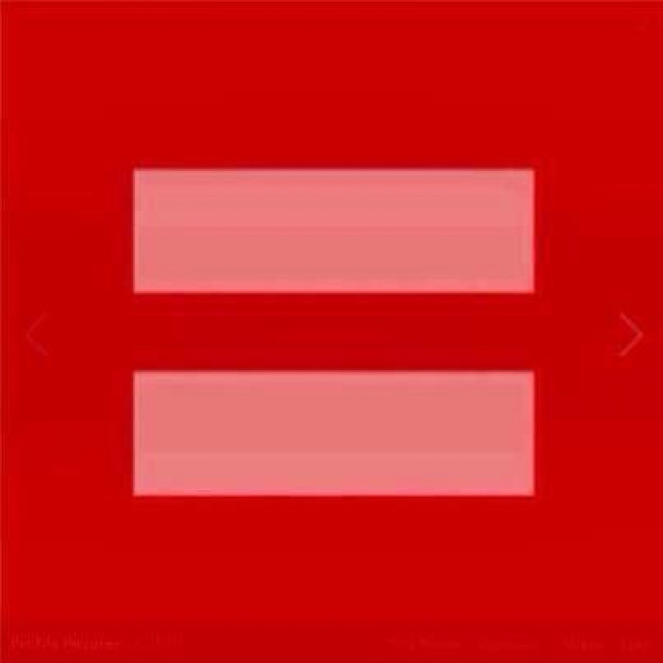 Red Equal Symbol