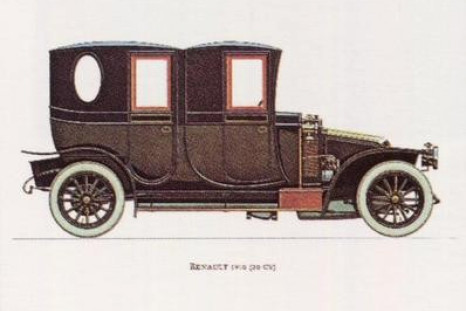 1911 Renault AX Limousine
