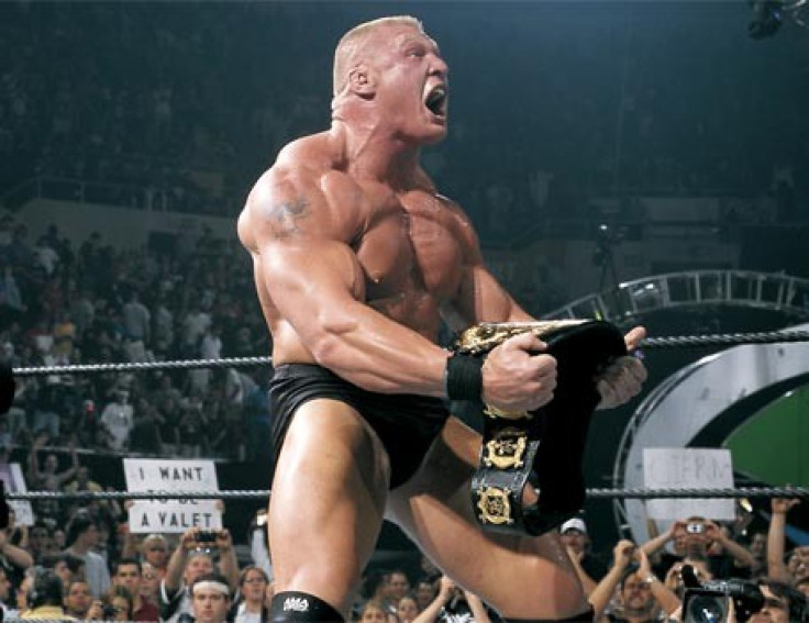 Brock Lesnar will wrestle at the WWE for the first time in eight years.