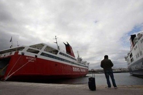 Greek Ferry Strike