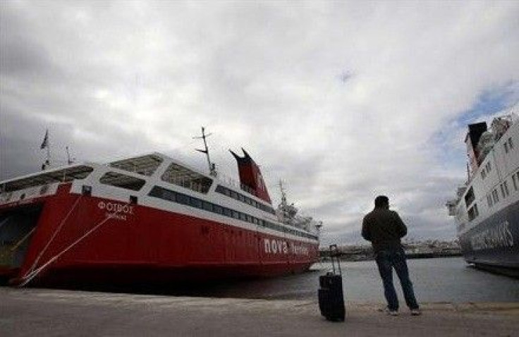 Greek Ferry Strike