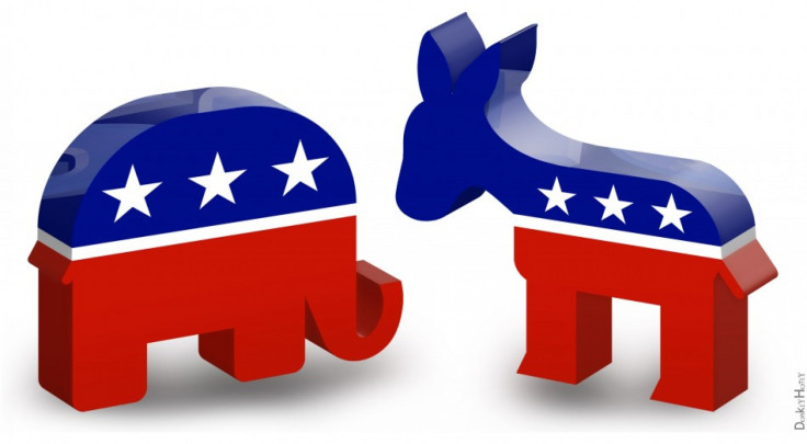 Republican Elephant & Democratic Donkey