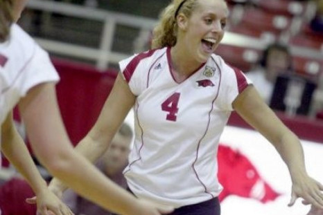 Dorrell was a member of the women&#039;s volleyball team for the University of Arkansas.