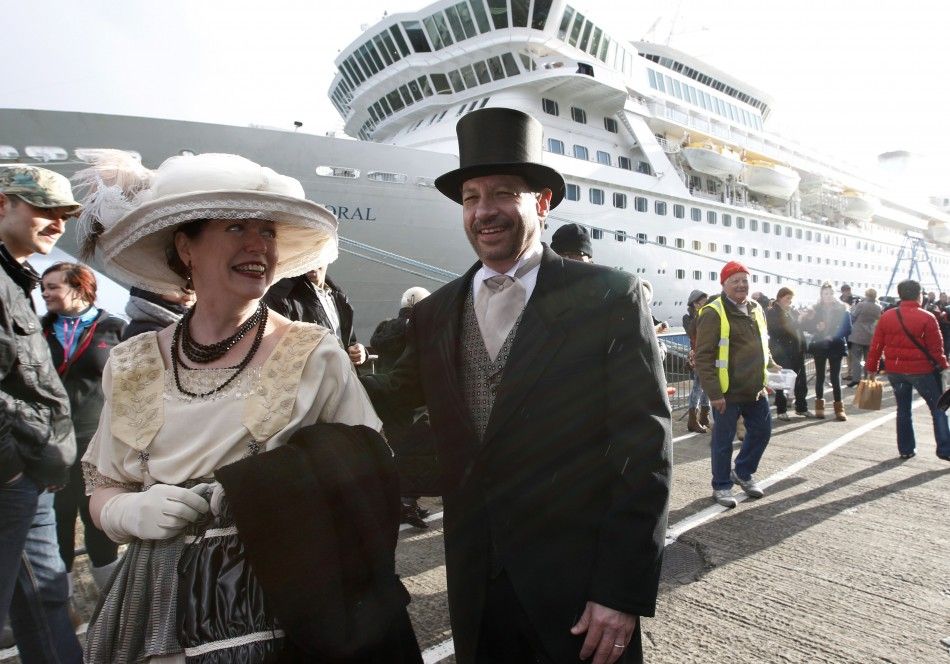 Titanics Memorial Cruise Ship MS Balmoral Retracing The Same Path 100 Years Later