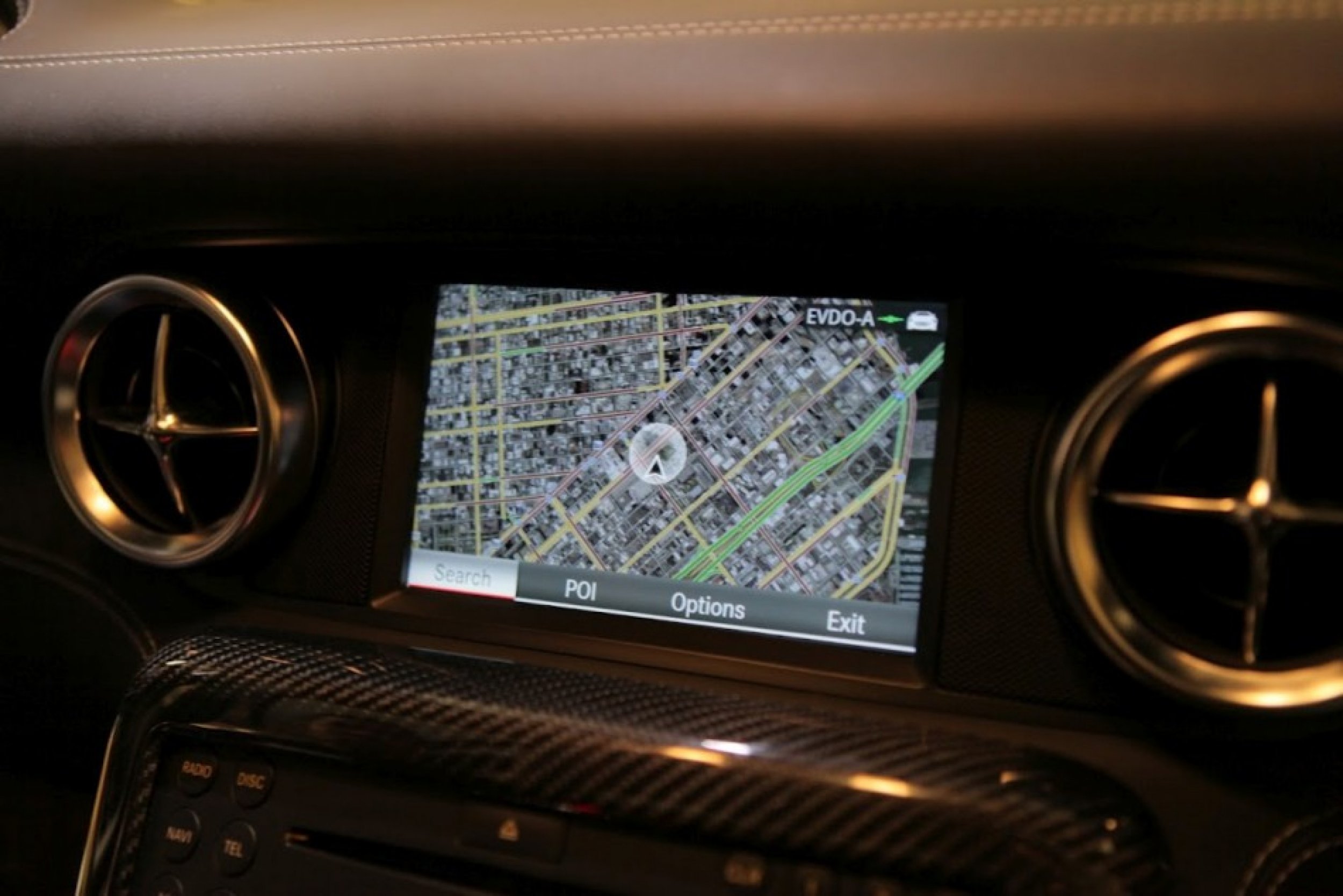 Google Maps API functioning in Mercedes-Benz SLS AMG