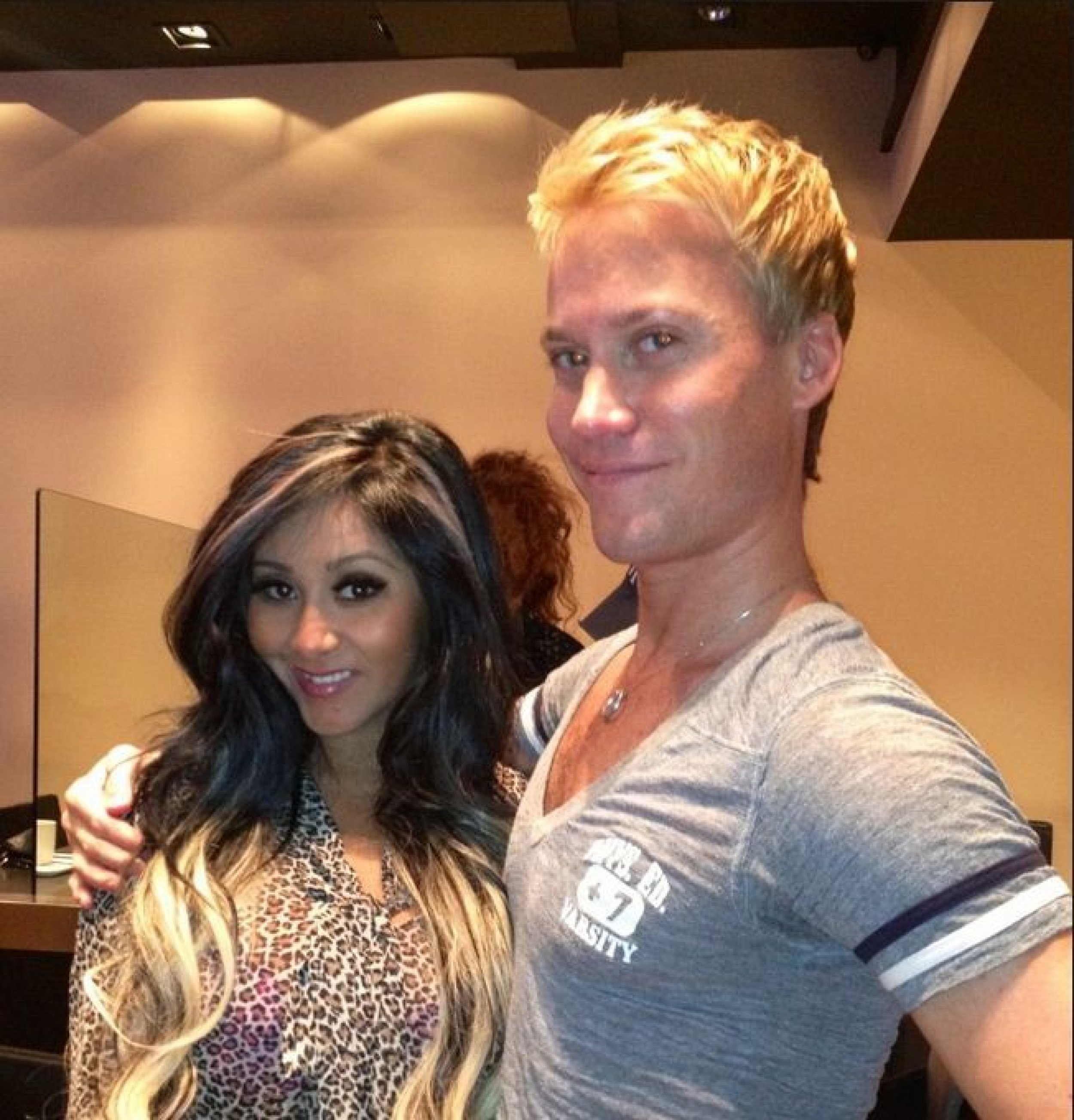Jersey Shore Star Snooki at LAX Editorial Photography - Image of blonde,  actress: 18621272