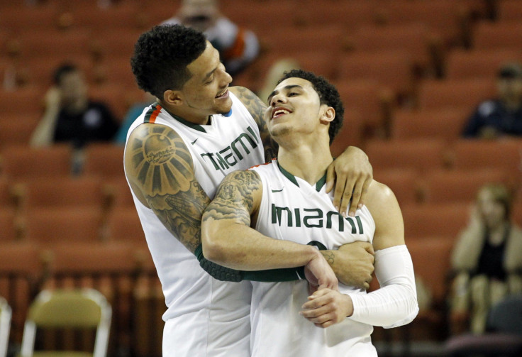 Miami Hurricanes Shane Larkin Julian Gamble