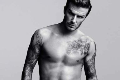 David Beckham can regularly be seen wearing next to nothing in giant billboards everywhere and now Beckham&#039;s sleek physique will be featured somewhere else - Elle UK.