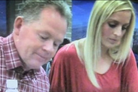 Jessica Dorrell and Petrino at a signing event the week before the accident.