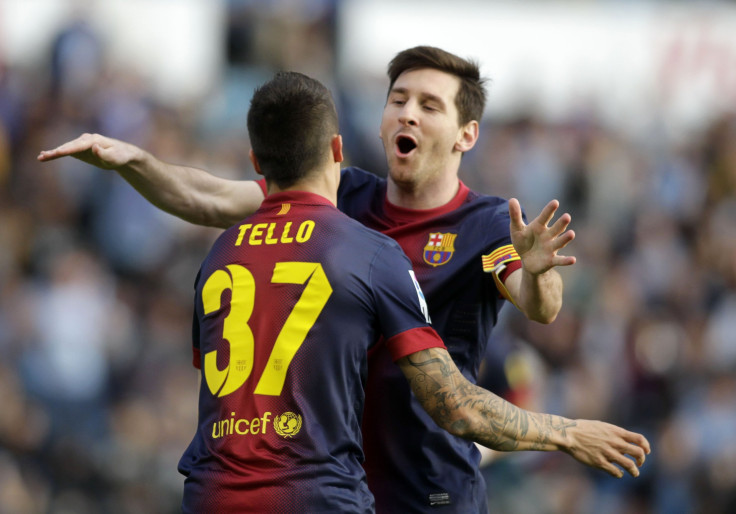 Lionel Messi & Cristian Tello