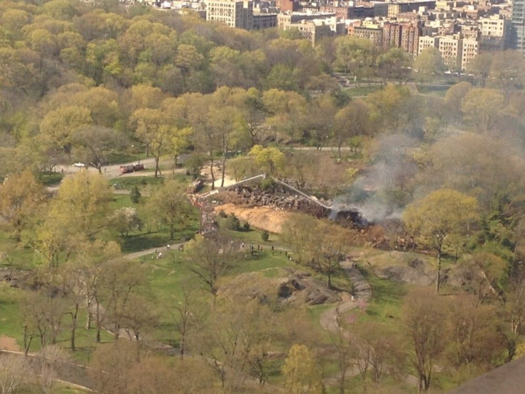 Central Park Fire