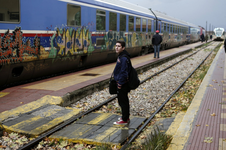 Greece railroad April 2013