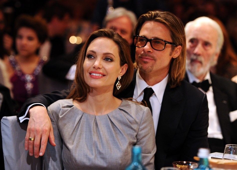 Angelina Jolie and Brad Pitt 2012