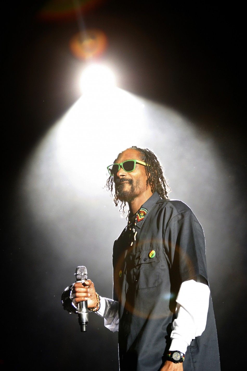 Snoop Dogg performs at the Coachella Valley Music and Arts Festival in Indio, California April 15, 2012. 