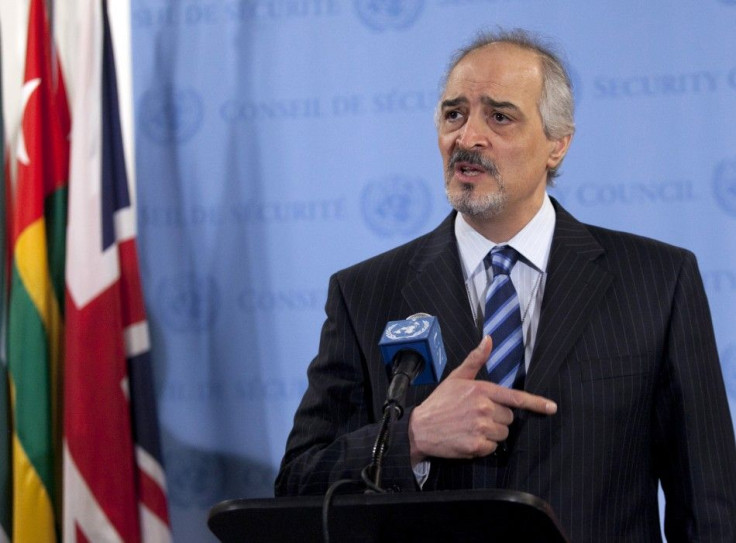 Bashar Ja&#039;afari, Syria&#039;s ambassador to the United Nations