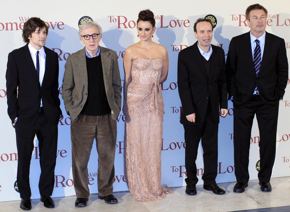 Woody Allens To Rome, With Love Premiere