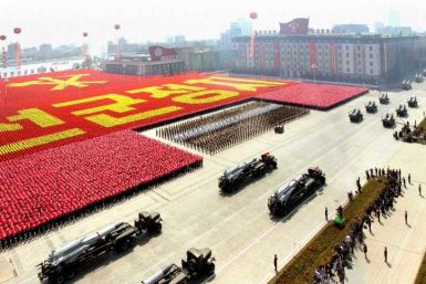 Military Parade in Pyongyang