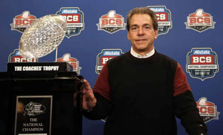 Alabama BCS national title trophy