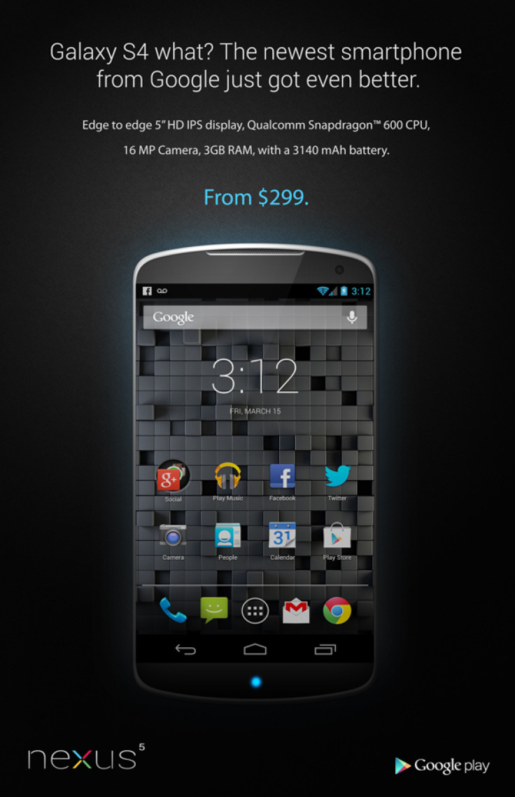 Nexus 5 Mock-Up