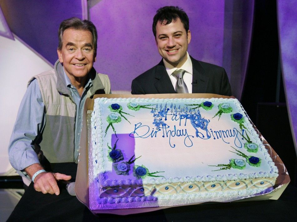 Dick Clark Helps Jimmy Kimmel Celebrate His Birthday