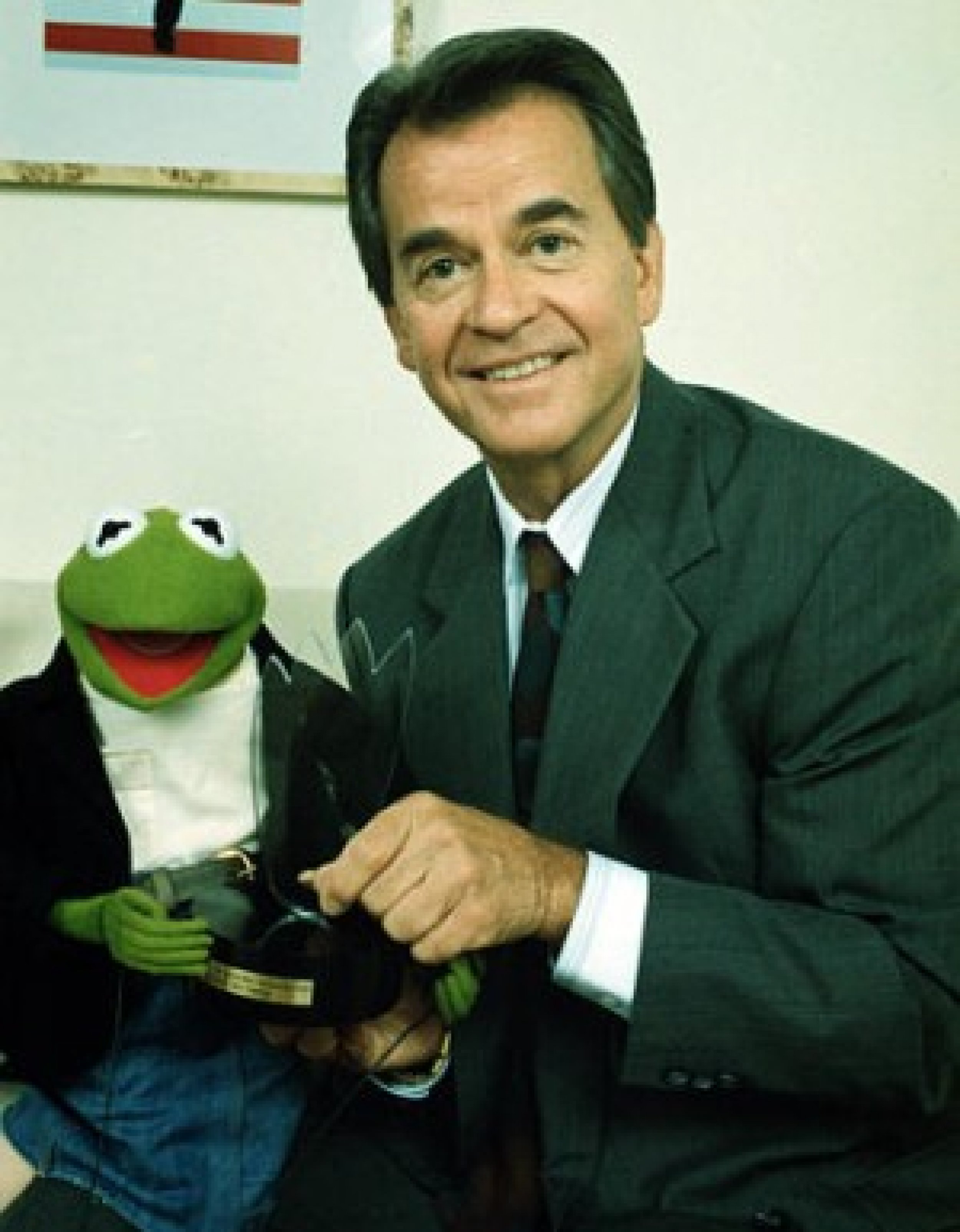 Dick Clark with Kermit The Frog