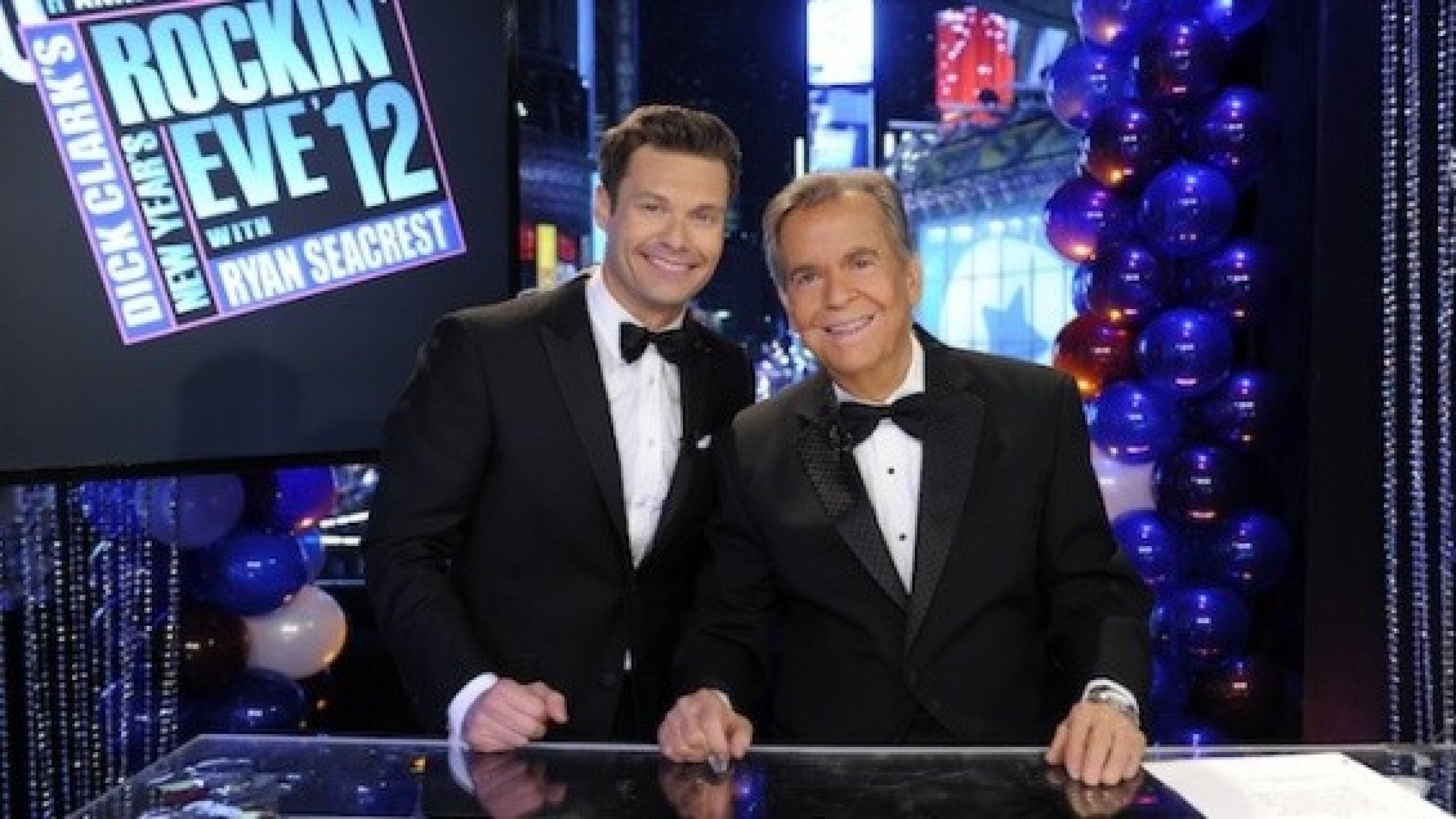 Dick Clark and Ryan Seacrest share their last quotRockin Evequot together