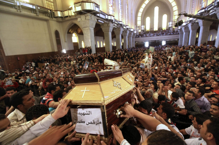 Coptic funeral in Cairo 