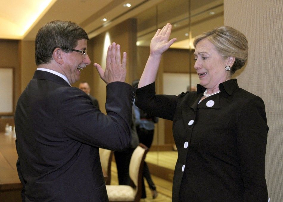 Ahmet Davutogl, Hillary Clinton