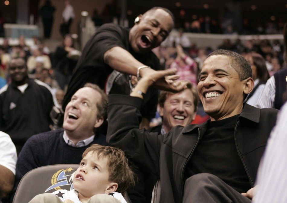 Barack Obama, Wizards fan