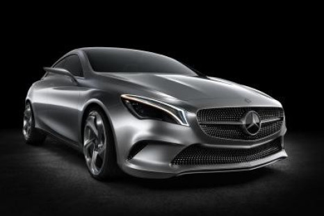 From the front, the new Mercedes Benze Concept Coupe looks like one of the 'Finding Nemo' sharks.