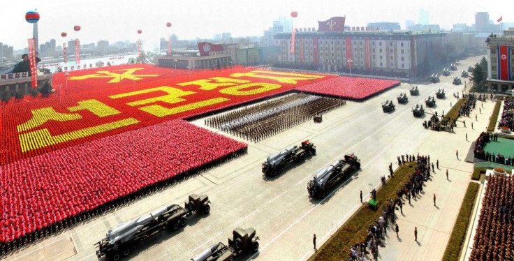 North Korea's mass parade