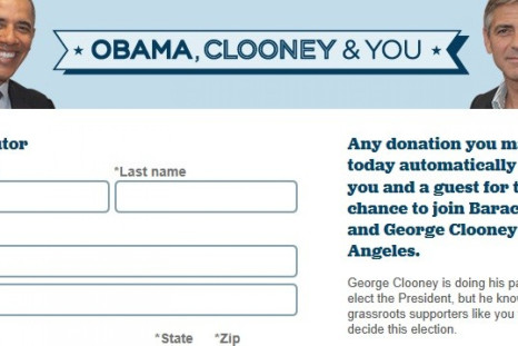 Want to Meet George Clooney? Obama Campaign Will Help -- For A Donation