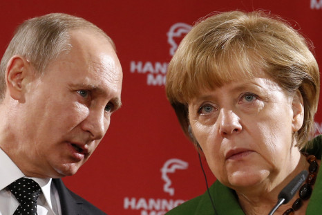 Putin And Merkel