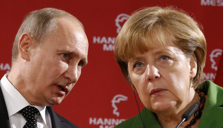 Putin And Merkel