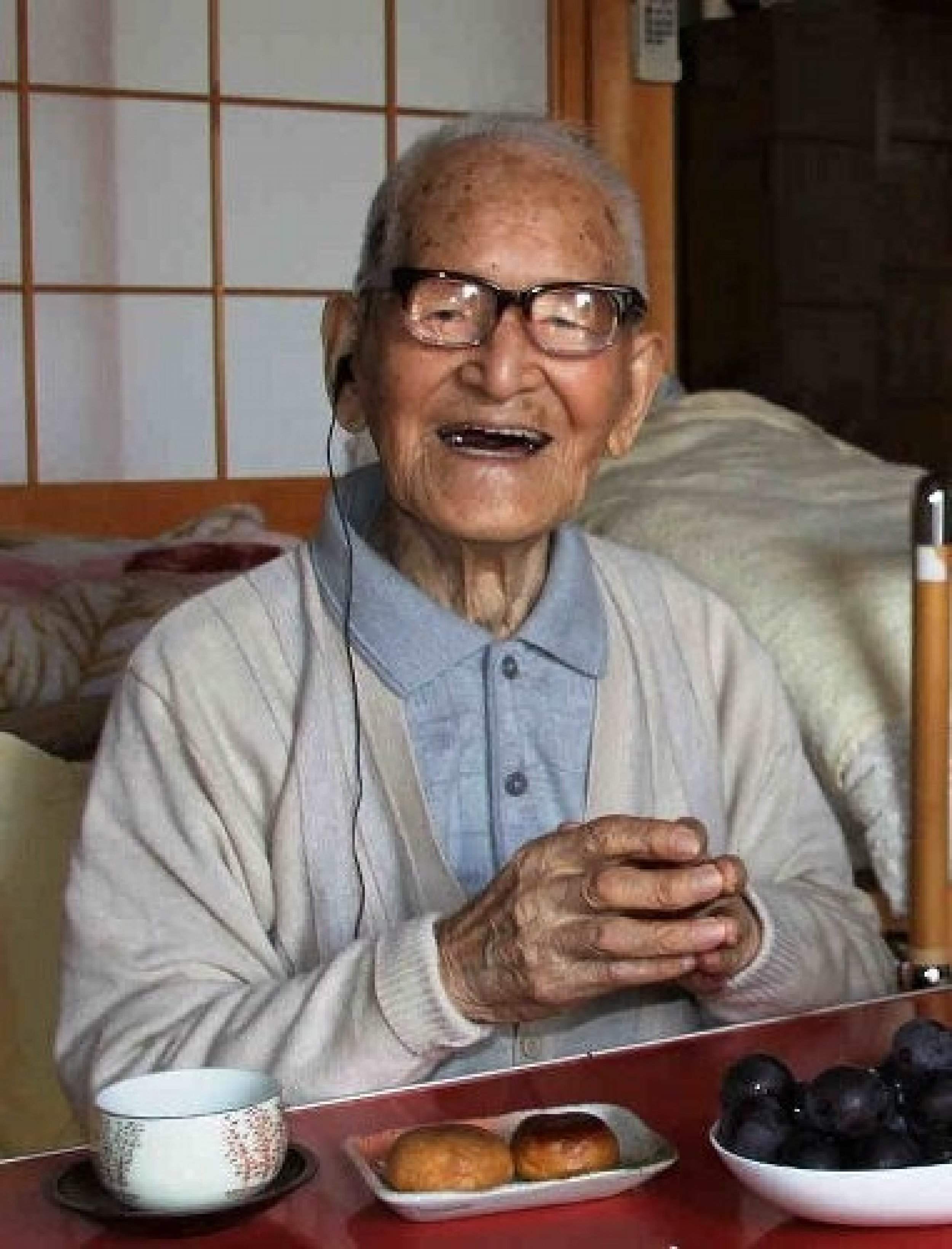 Jiroemon Kimura, the worlds oldest living man, celebrated his 115th birthday on Thursday and shared his secret to a long life.