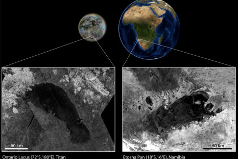 African Lake Has Doppelganger On Saturn’s Moon