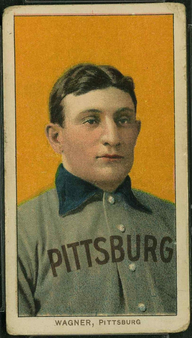 The third finest known example of the legendary T206 Honus Wagner baseball card from c. 1909 which w..