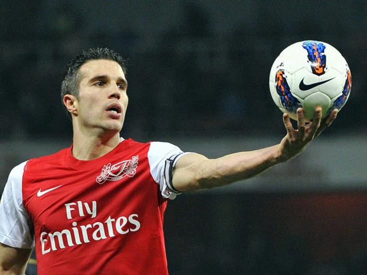 Arsenal's Robin van Persie 