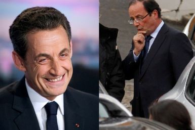 Nicolas Sarkozy and Francois Hollande