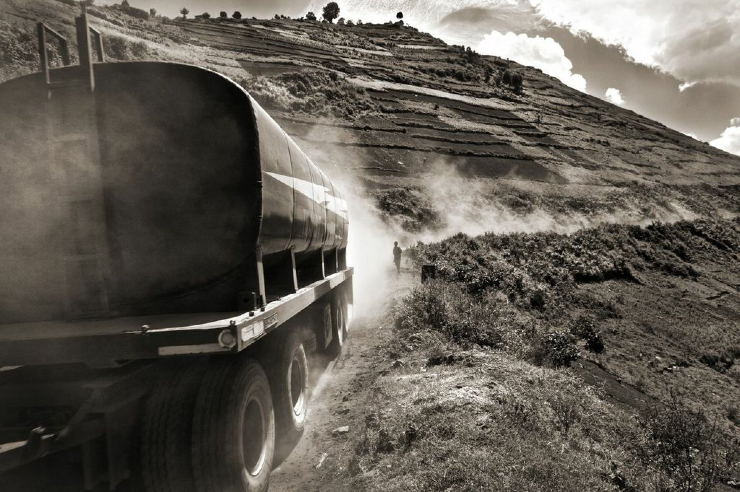An Oil Truck Heading Through Rwanda Bound for Uganda, 2011