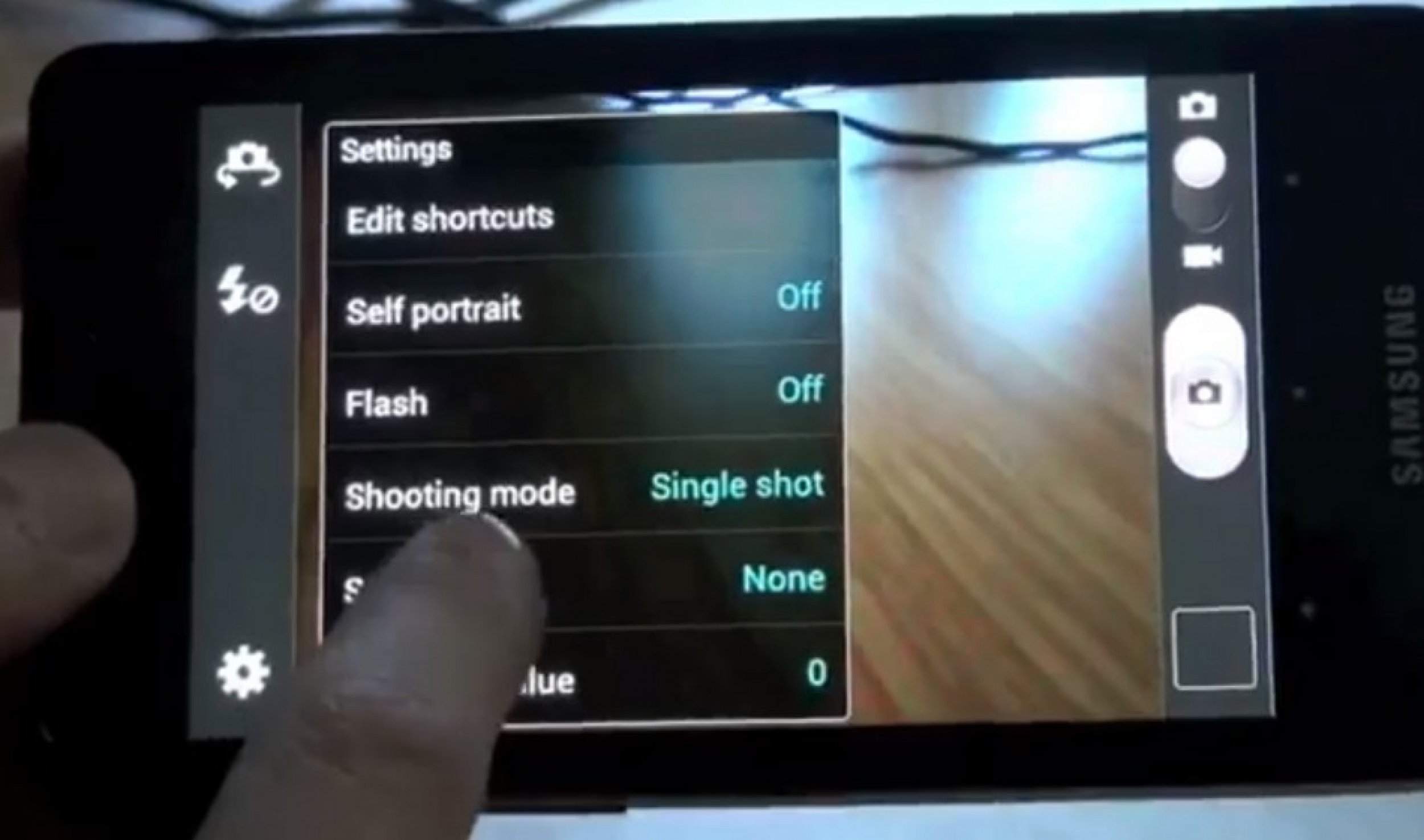 Samsung Galaxy S3 - Camera Options