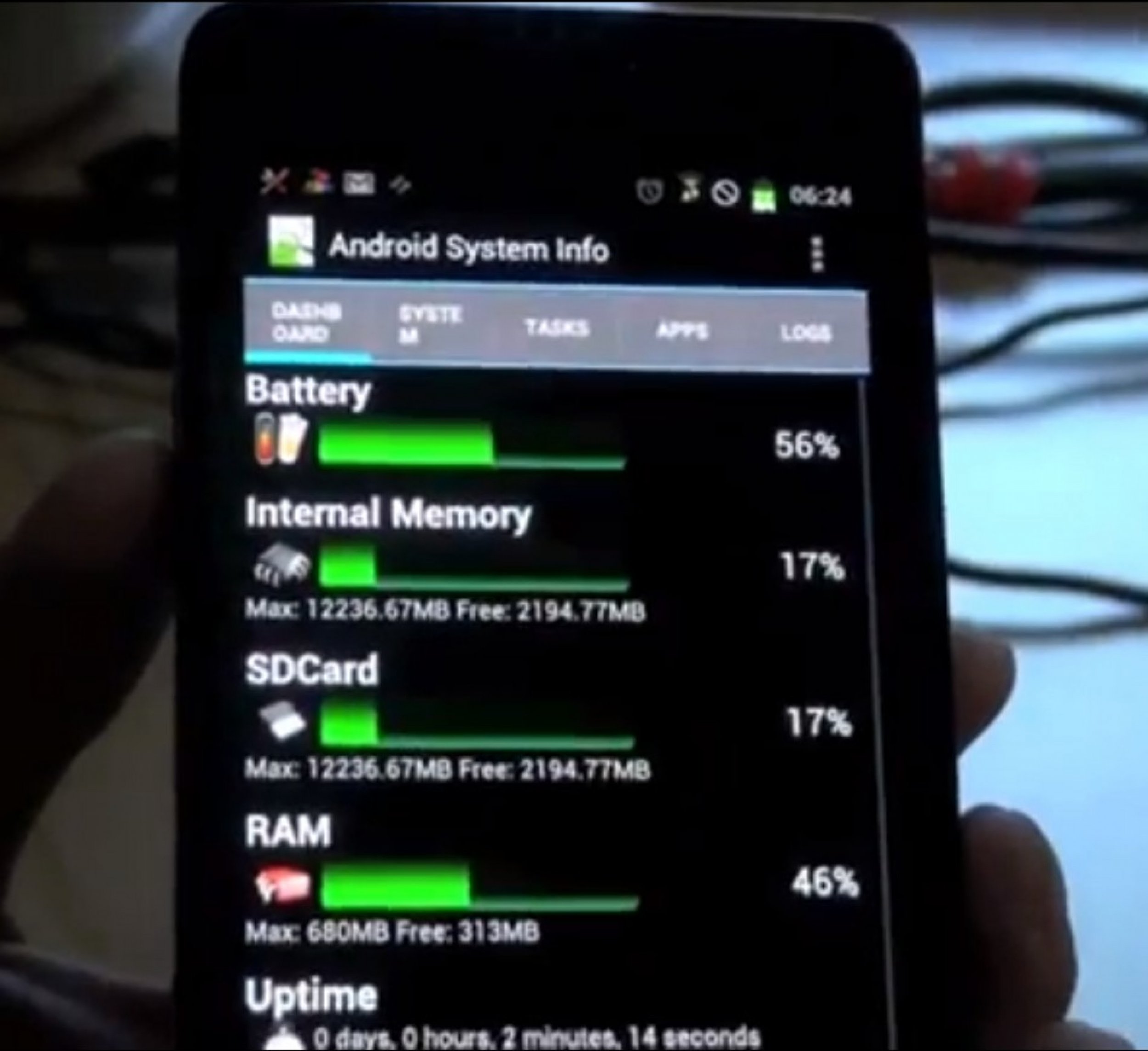 Samsung Galaxy S3 - System Information