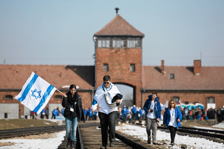 Holocaust memorial day at Birkenau